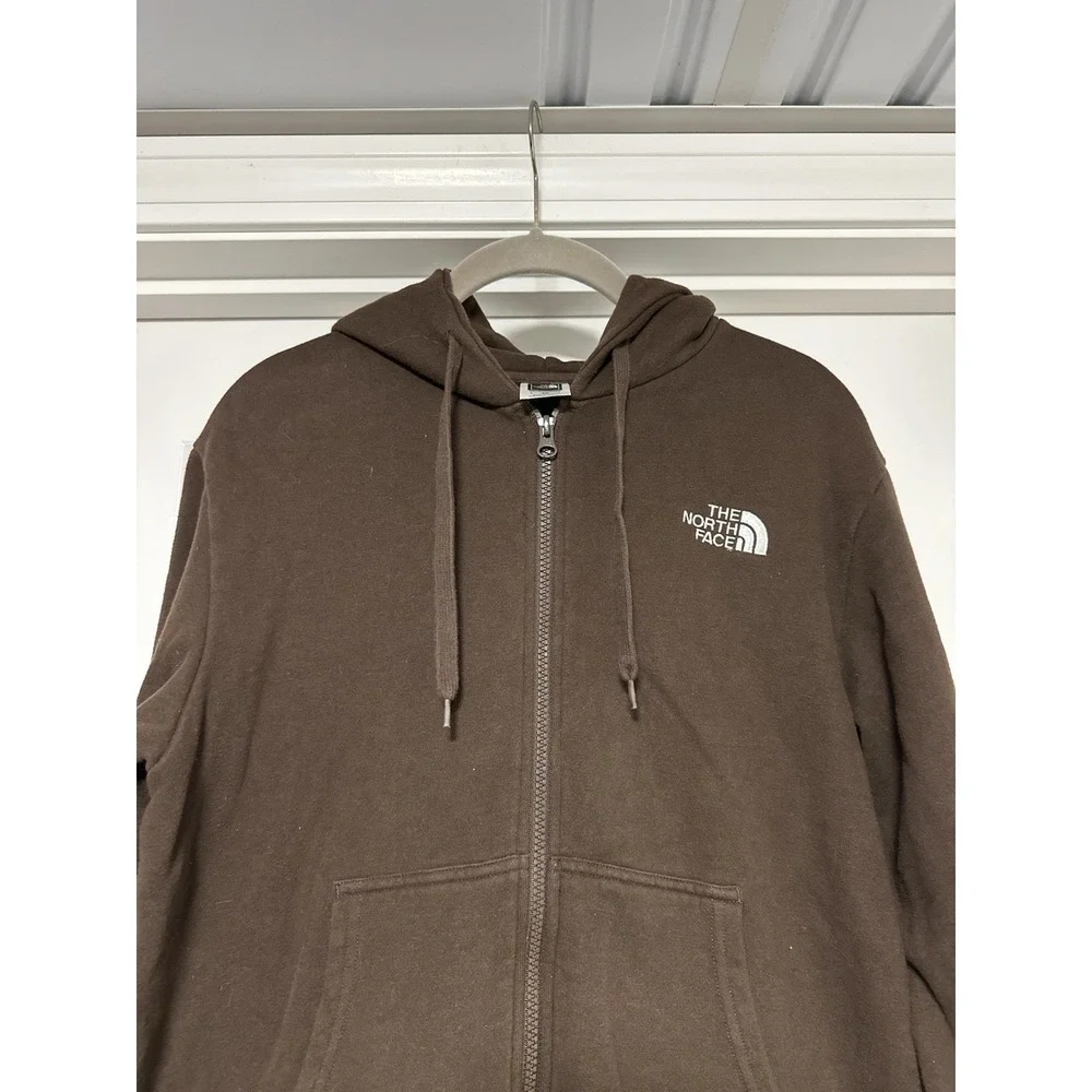 The North‎ Face, Men's Full Zip Brown Hoodie, Size Small